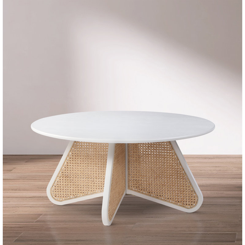 Arbaaz Single Coffee Table, White
