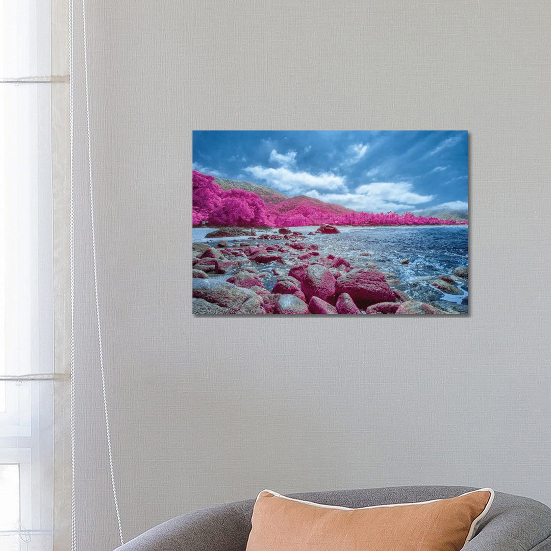 The Harmony Beach by Glauco Meneghelli - Wrapped Canvas Painting