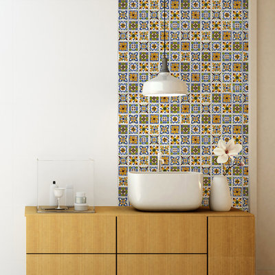 Techniker 12" x 12" Ceramic Field Wall Tile