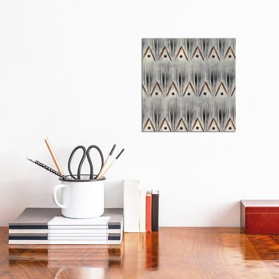 Grey Tribal I by PI Studio - Wrapped Canvas Painting