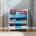 Blue 2 Shelves & 6 Boxes