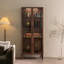 Armoire de rangement en bois massif 74,8 po