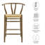 Tabouret de bar Amish-108891644-108891646