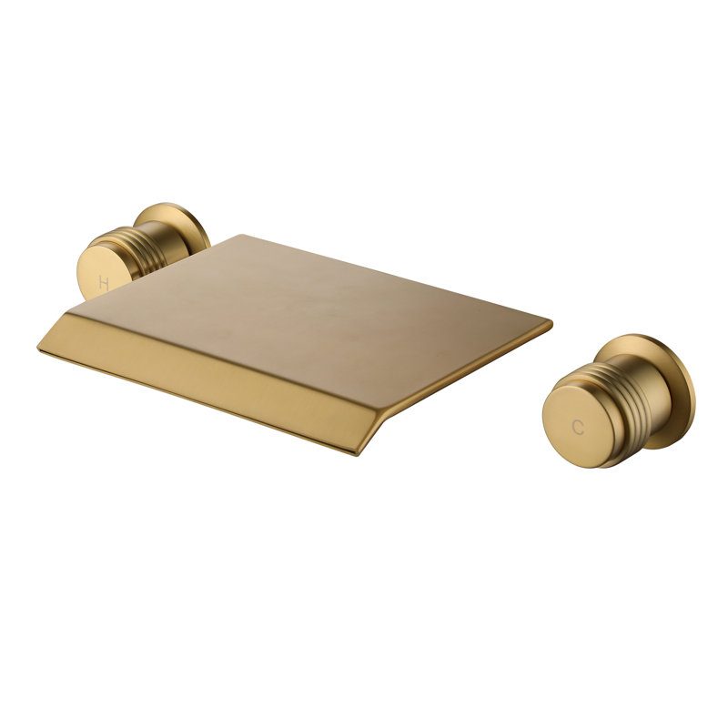 2-handle Bathroom Faucet, Gold