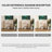 41.73"Modern Minimalist White Fireplace Mantel