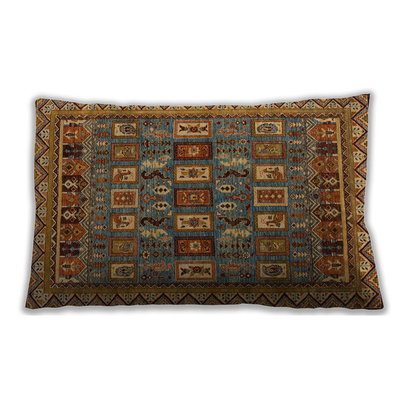 Coussin Abstract 1295, Microsuède