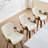 Modern Upholstered Swivel Counter Height Bar Stool-2107849369
