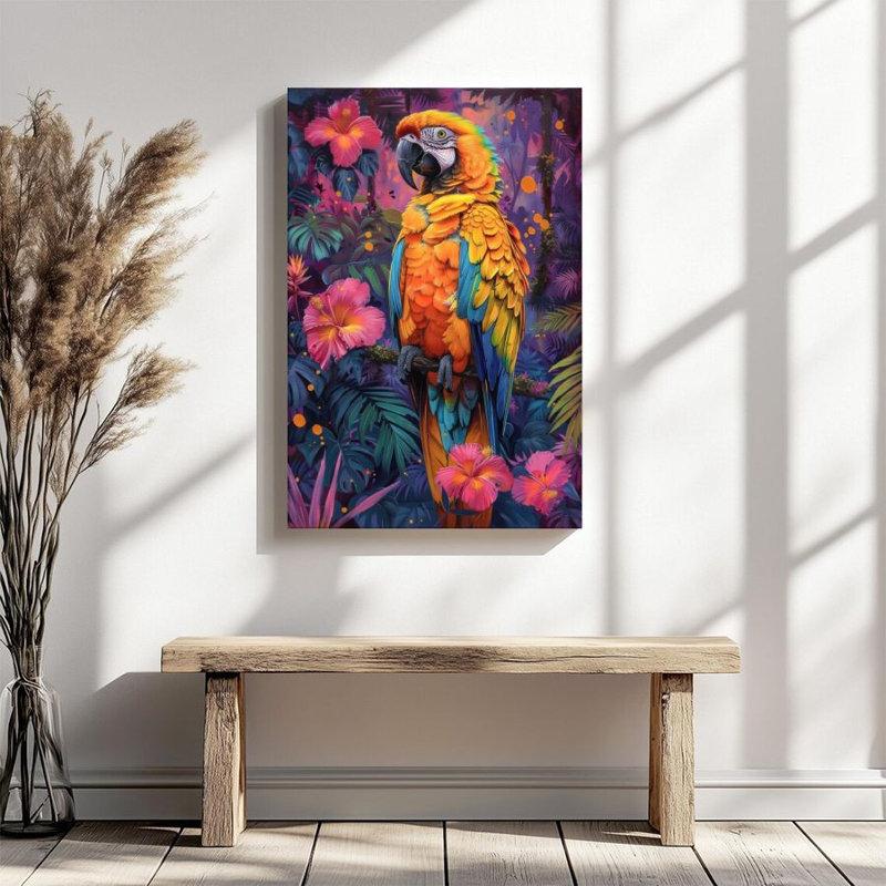 Impression sur toile encadrée 1Pc