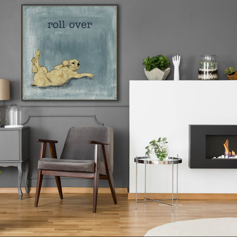  «Roll Over» par Alicia Ludwig, art mural en verre acrylique, H 36 po x l 36 po