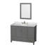 Sheffield 48" Single Bathroom Vanity Set with Mirror-31336552-124892349