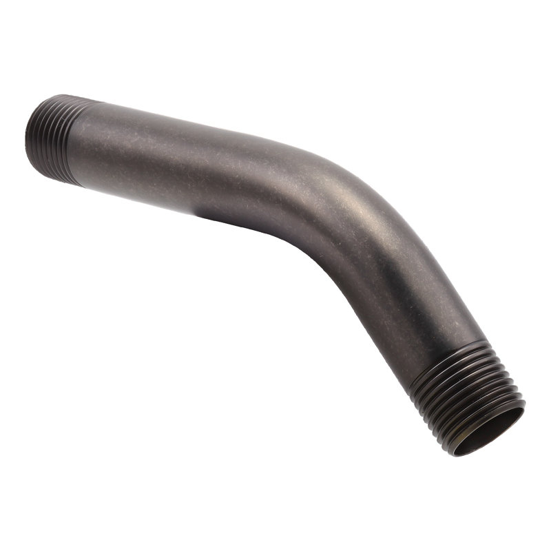 Victorian Replacement Shower Arm, Aged Pewter