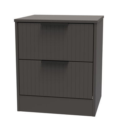 Las Vegas 45cm W Manufactured Wood Bedside Table