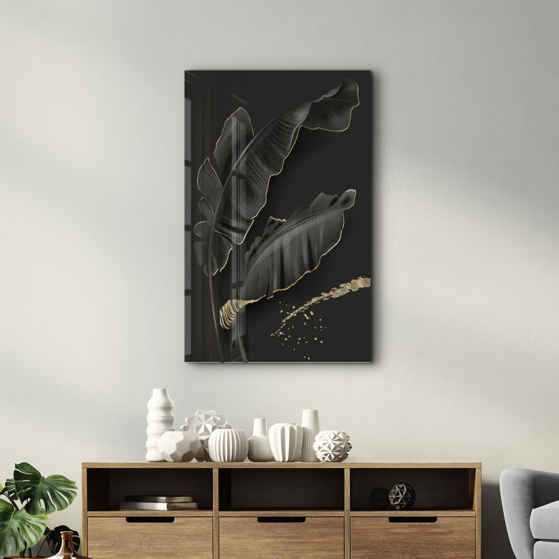 Elegant Tempered Glass Painting, 27.6 x 43.3 Inches | 100% Tempered Glass, Thickness: 0.16 Inches | UV Printed Artwork, Perfect for Home Decor & Modern Interiors, Stunning Visuals for Any Room