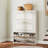 31.5"W Metal Shoe Storage Cabinet with 3 Flip Drawers
