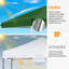 Pavillon escamotable 10 pi X P 10 Auvent en métal-65478068