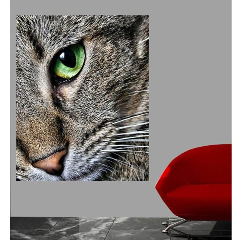Affiche brillante "max close up" batie, H 38,5 po x l 48 po