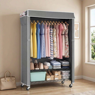 Iron Freestanding Coat Rack