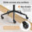Wurster Ergonomic Adjustable Height Armless Task Chair-1924921280