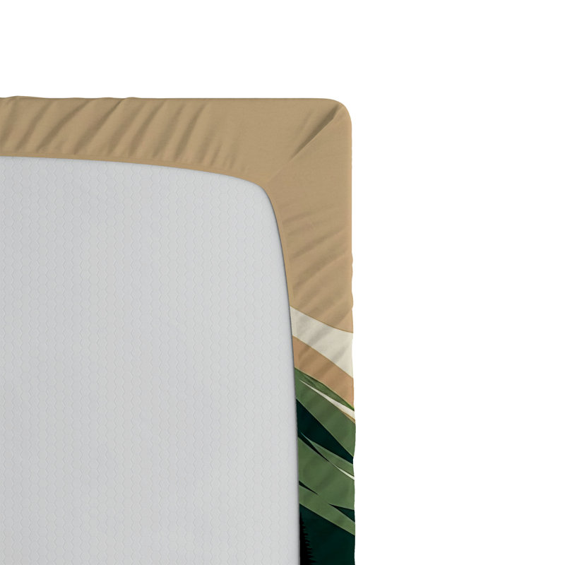 Microfiber Fitted Sheet, Twin