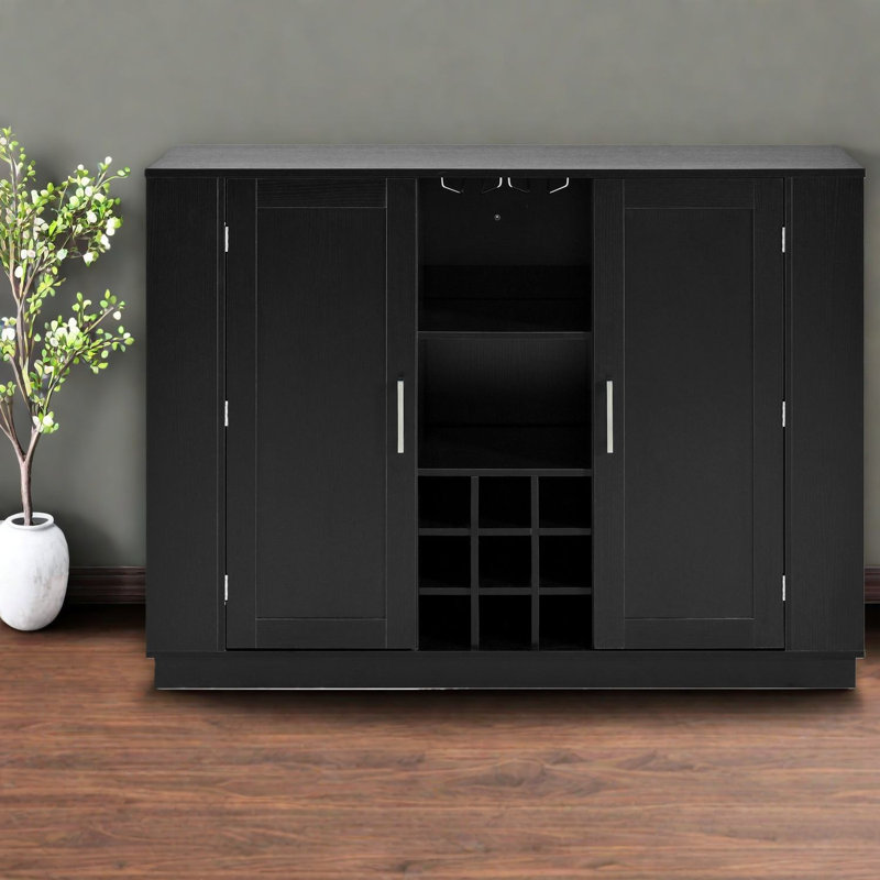 Buffets et buffets extensibles, meuble-bar moderne en MDF pour la salle à manger
