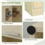 Armoire de cuisine, armoire autoportante de 75 po de hauteur avec portes et tablettes chêne clair