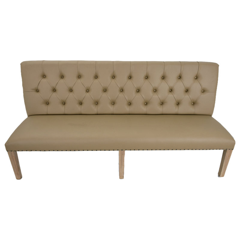 Banc en similicuir Inverness Farmhouse