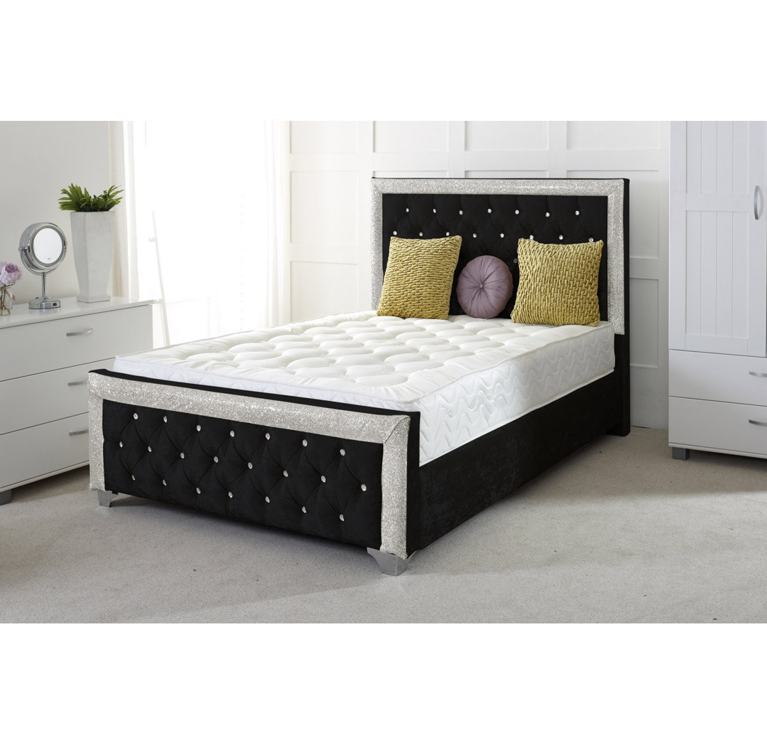 Carley Upholstered Sleigh Bed
