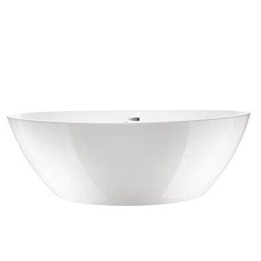 Vanity Art 55 Freestanding Acrylic Soaking Bathtub with Slotted Overflow &  Pop-up Drain with Air Bath Option Available - On Sale - Bed Bath & Beyond -  26428861