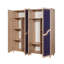 Rumsey 4 Door Manufactured Wood Wardrobe-804883222
