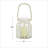 Glass Decorative Indoor Outdoor Clear Candle Lantern with Rope Handle-1059599939
