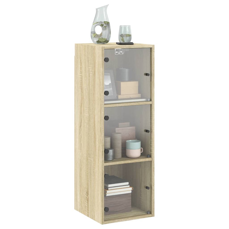 Masja Rectangle Accent Cabinet, Sonoma Oak