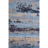 Hand Knotted Wool Area Rug
