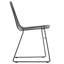 42cm H Cross Back Side Chair