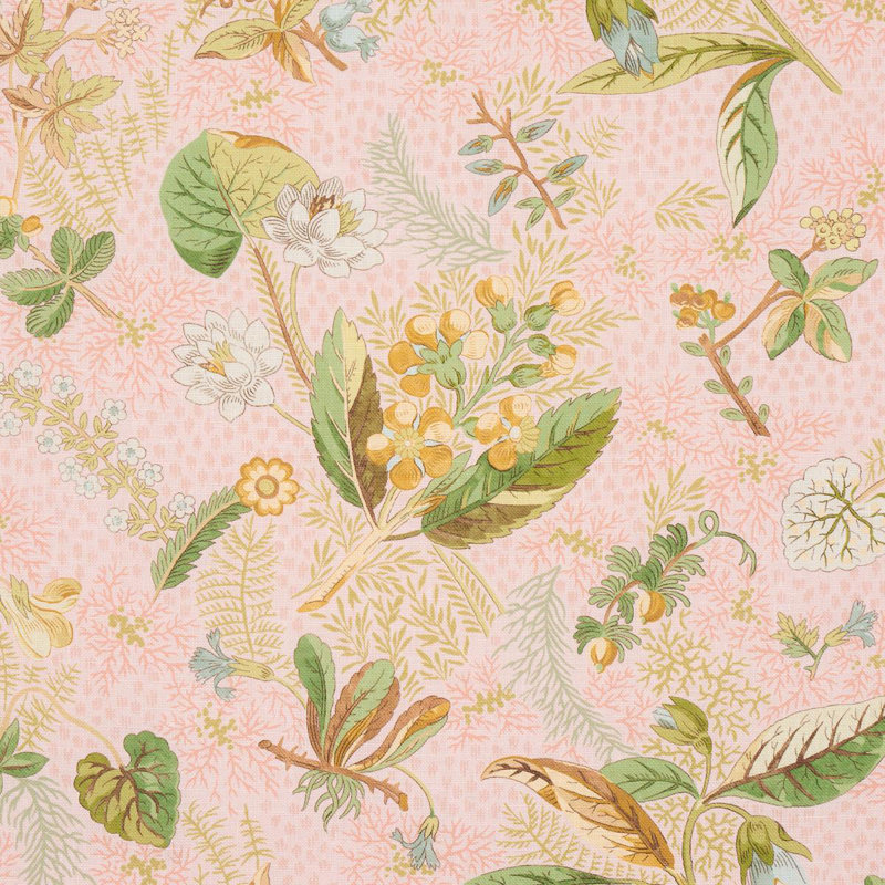 Tissu en lin Blackwell, Rosé