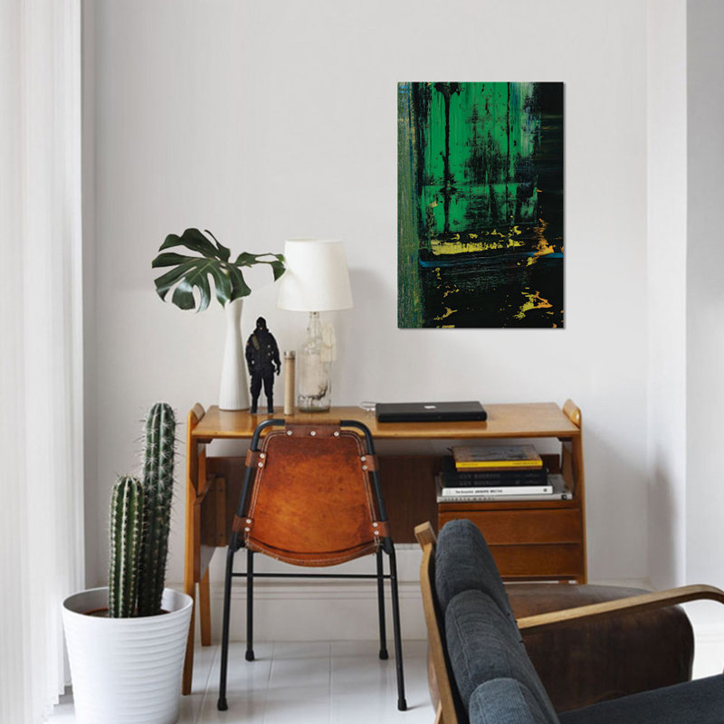 « redondo », reproduction sur toile, H 26 po x l 18 po x P 1,5 po, Toile tendue, Pas de tapis