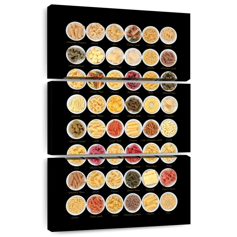 Yarlin Pasta Sampler, 57" H x 36" W