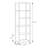 Bamboo Display Shelf, Sundries Storage Rack, Cosmetics Organizer Stand, Standard Bookcase, for Home-66200845