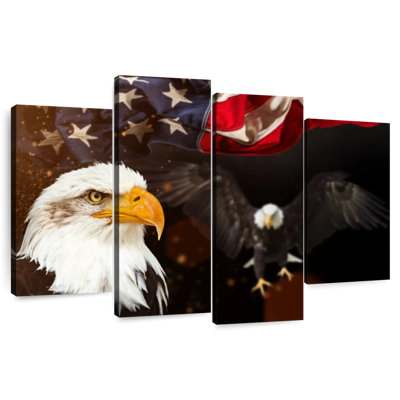 Brampt Fierce Eagle American Flag