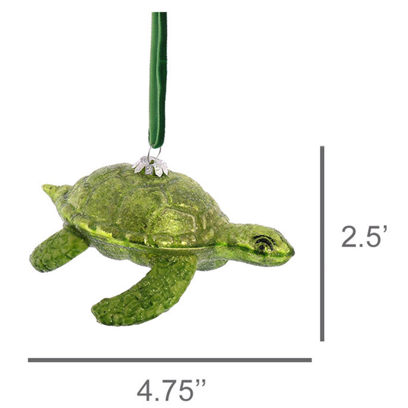 Ornement figurine suspendu sea turtle