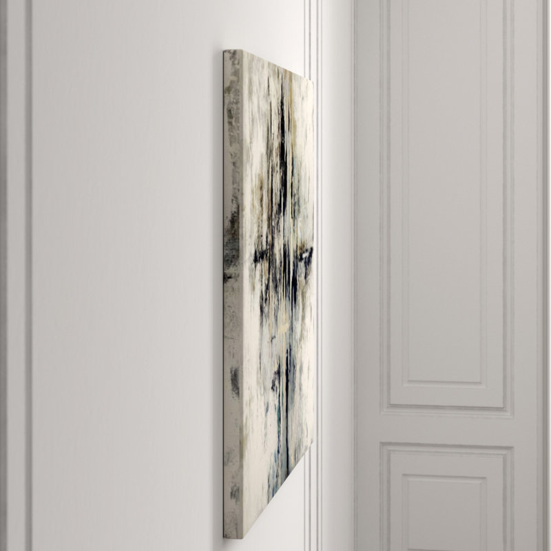 Positive Charge Print by Lillie Barlow, Knife Gel, 40" H x 40" W x 1.5" D