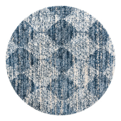 Serenity Shag Geometric Indoor Rug