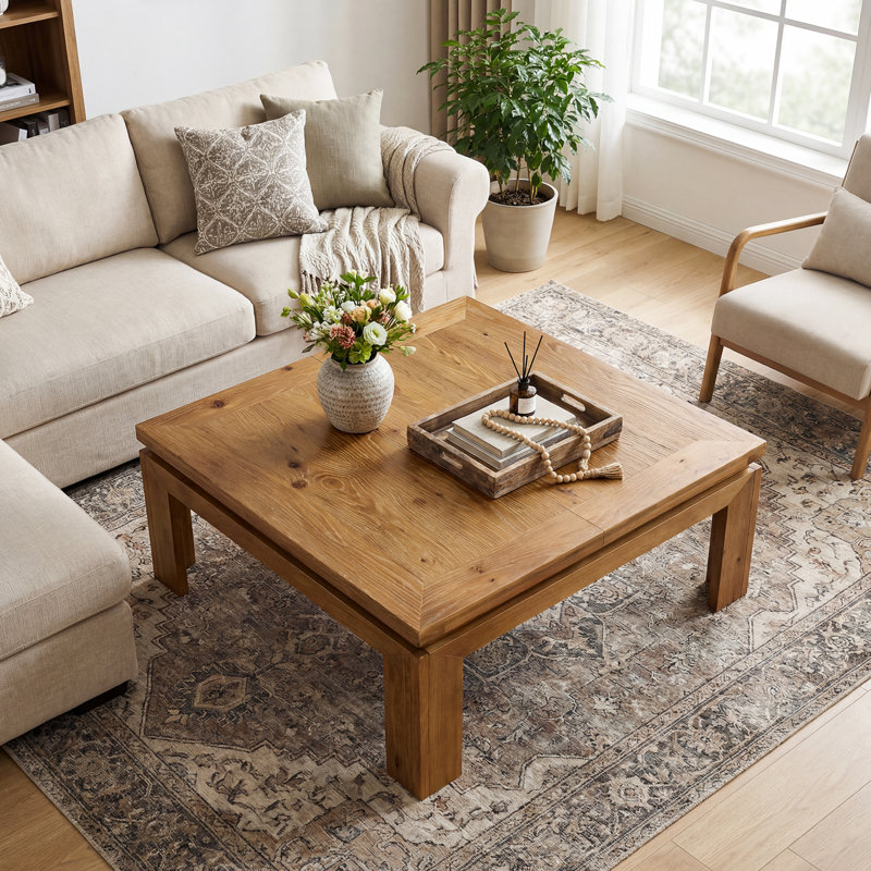Solid Wood Coffee Table