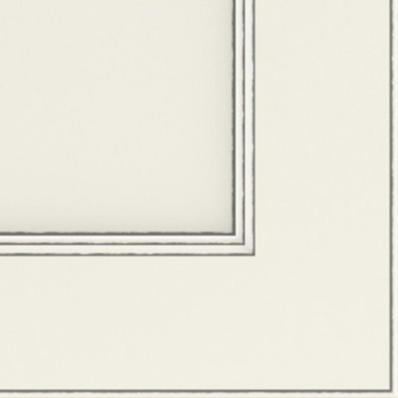Dwelling Value Waterbury Door Sample, Sweet Cream/Nickel Glaze, Maple