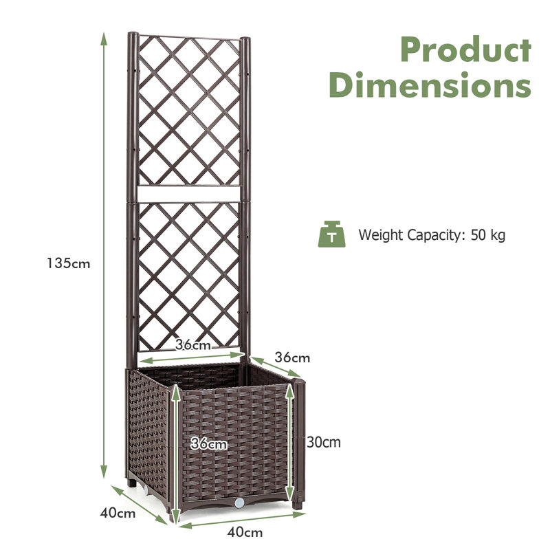 Paramonos Wood Planter Box