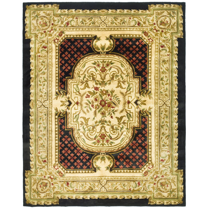 Alger Classic Hand Tufted Wool Oriental Rug, Rectangle 8'3" x 11'