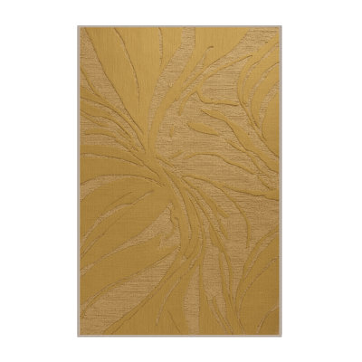 Machine Washable Abstract Brown Area Rug