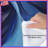 Blue Abstract Waves Comforter-129974999