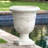 Antique White Moroccan Urn Planter, Magnesium Oxide, 17.12In X 20.53In, For Indoor & Outdoor Decorations, No Assembly Needed Oxide Color, Applications, Ready To Use