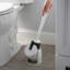 Bath Bliss Plastic Toilet Brush And Holder
