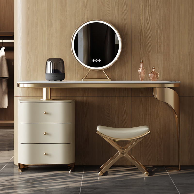 Italian minimalist and light luxury dressing table